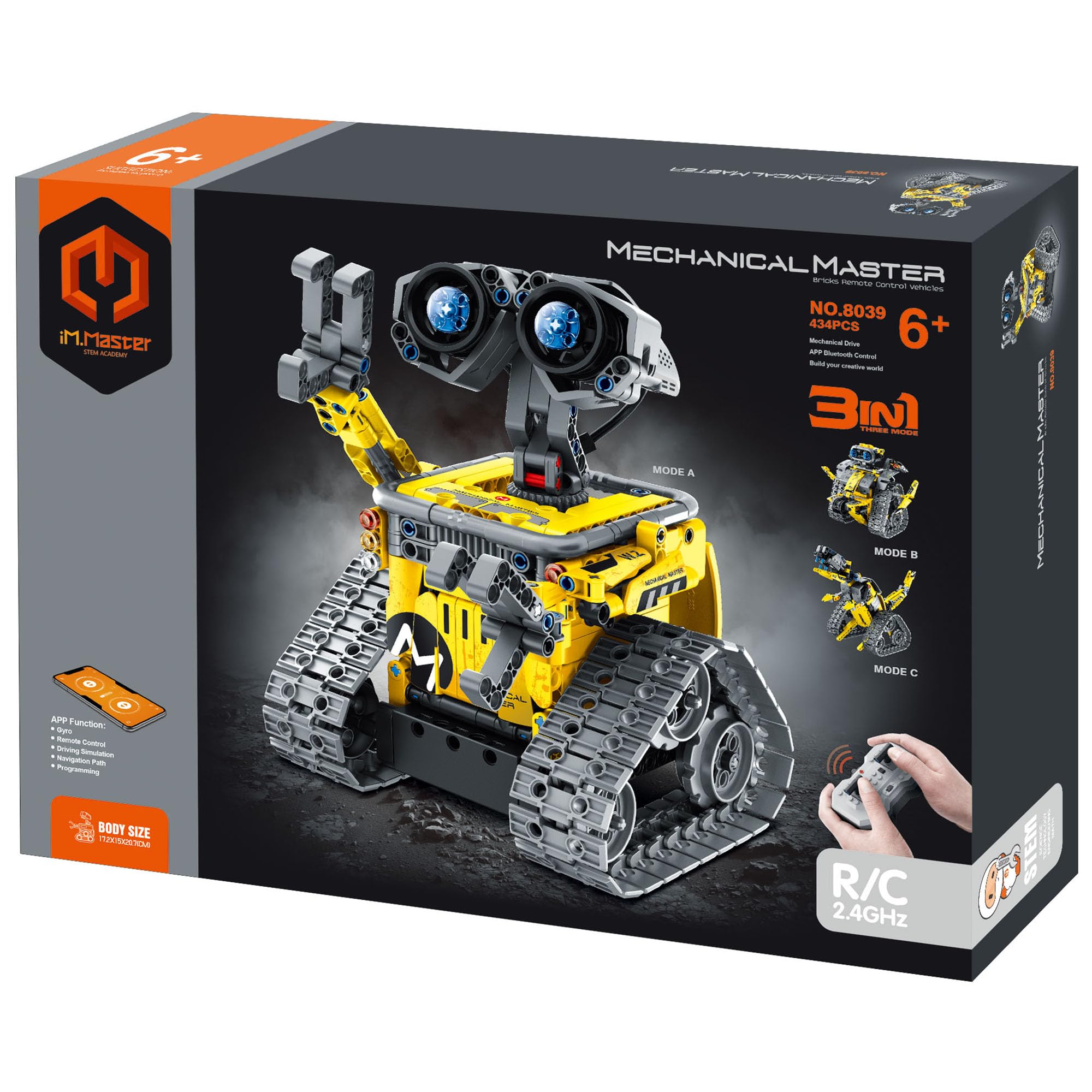 Amazon.com: iM.Master STEM Academy: Mechanical Master - R/C 3-in-1
